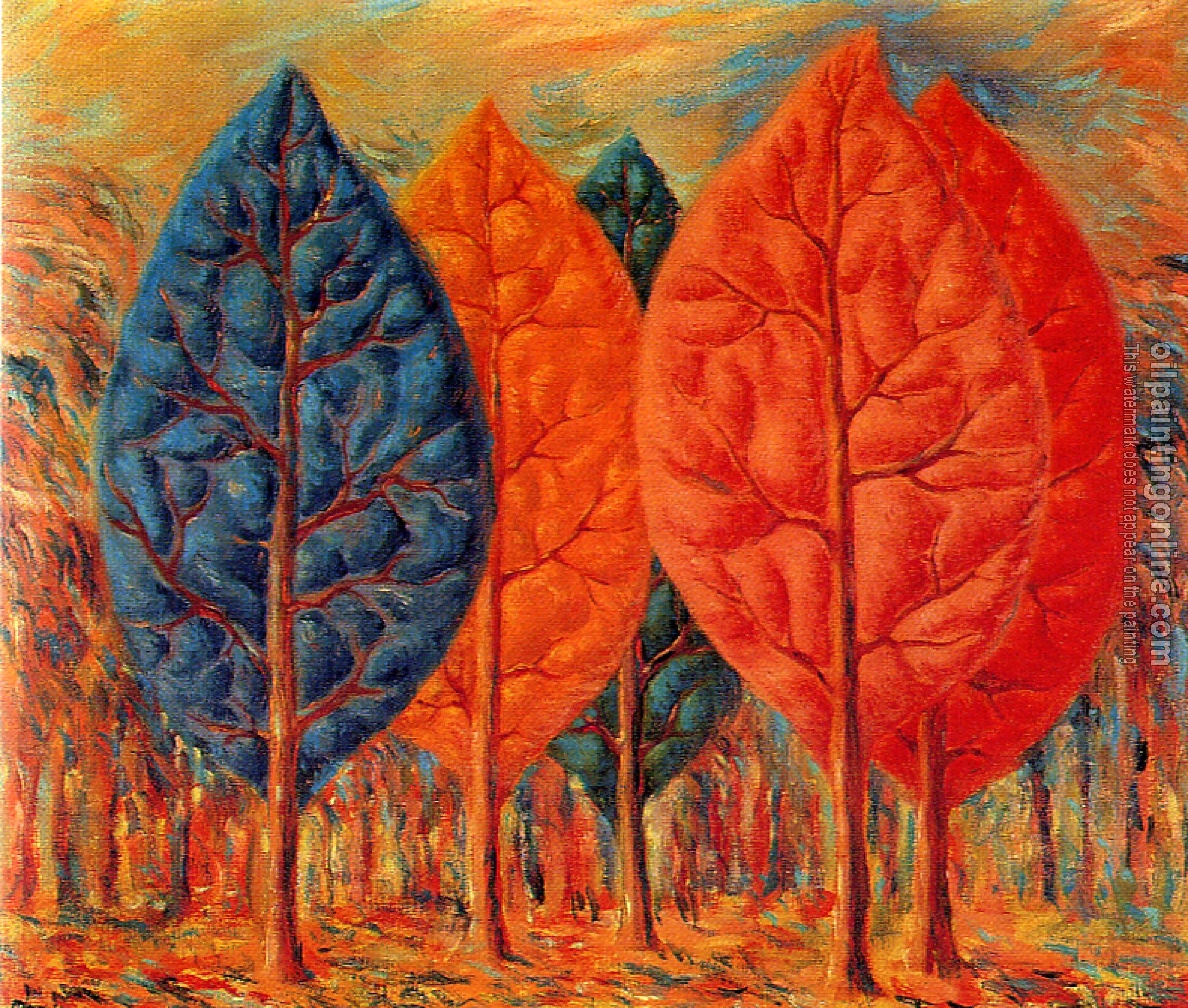 Magritte, Rene - the blaze
